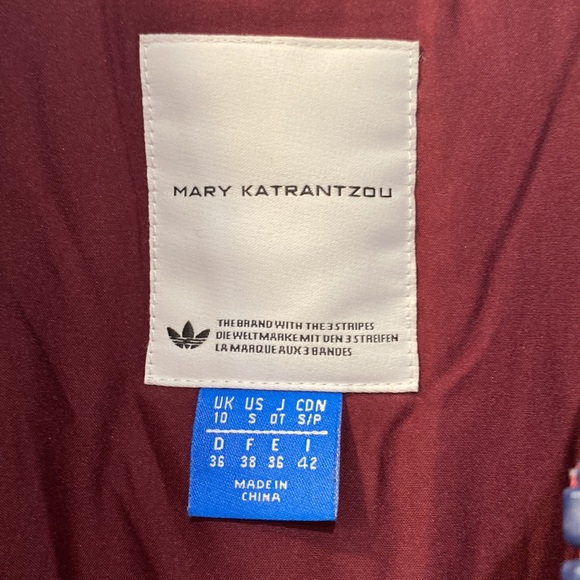 RARE! **NWOT **Mary Katrantzou x adidas Sporty Bomber Jacket For Women - Picture 10 of 15